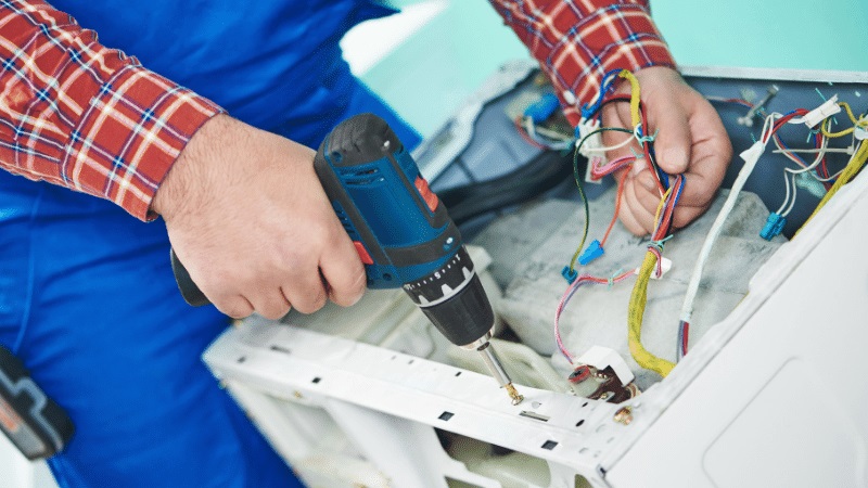 Kalecik Toshiba Toshiba çamaşır makinesi kart tamiri – Su almama arızası orijinal parça ile giderildi. - Teknik servis örneği